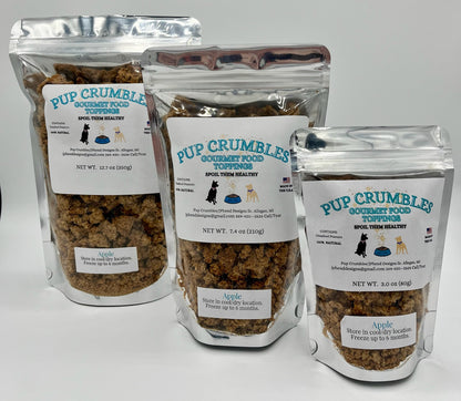 Apple Pup Crumbles Gourmet Food Topping