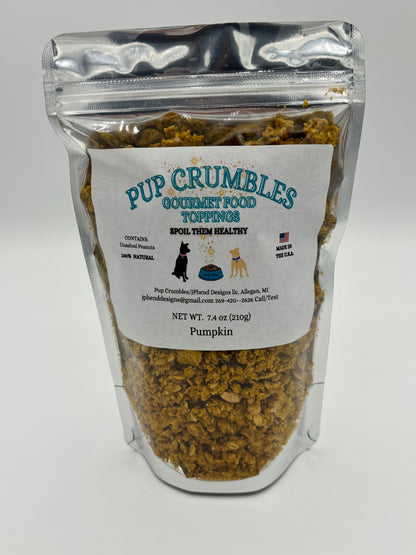 Pumpkin Pup Crumbles Gourmet Food Topping