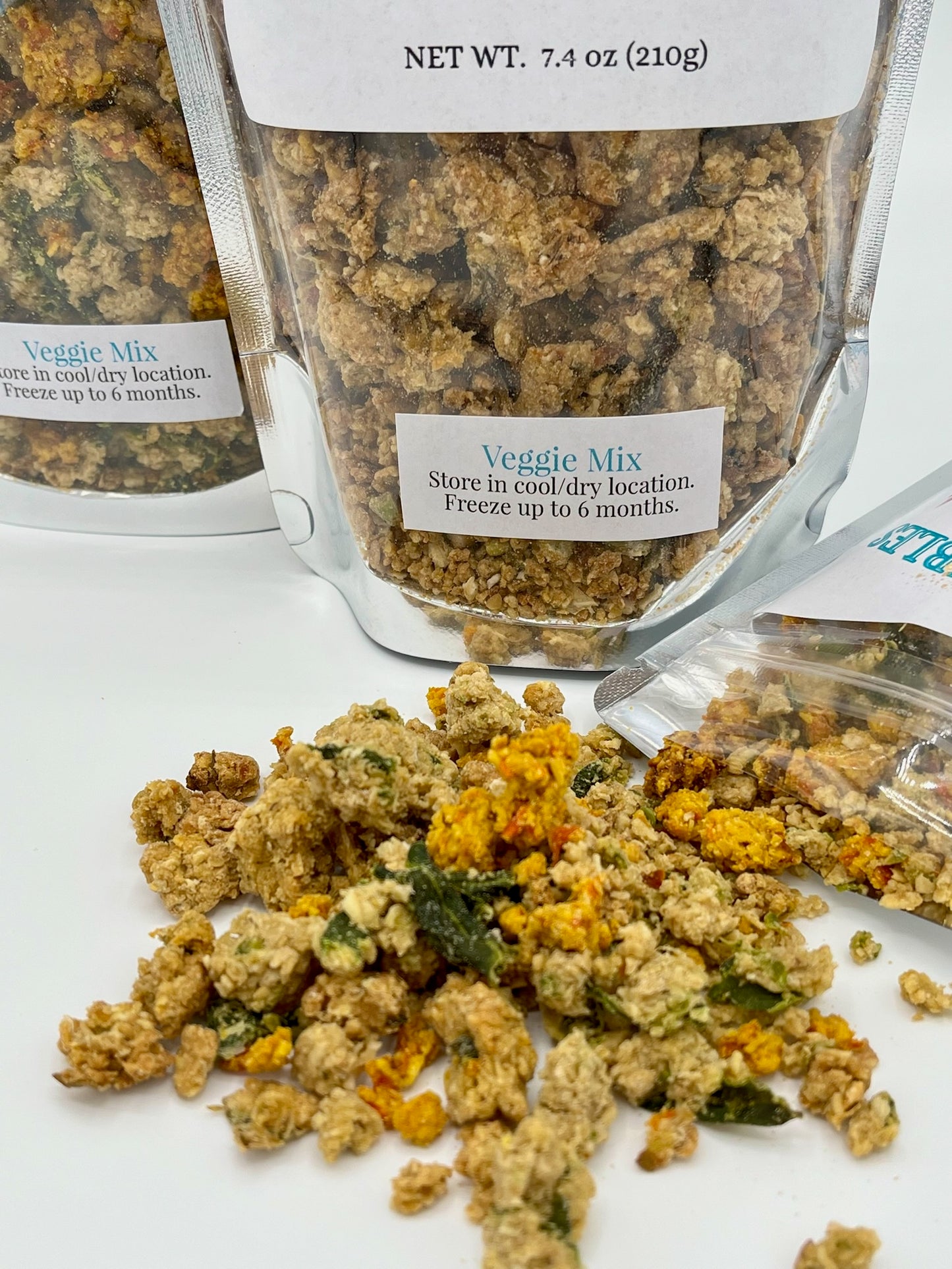 Veggie Mix Pup Crumble Gourmet Food Toppings