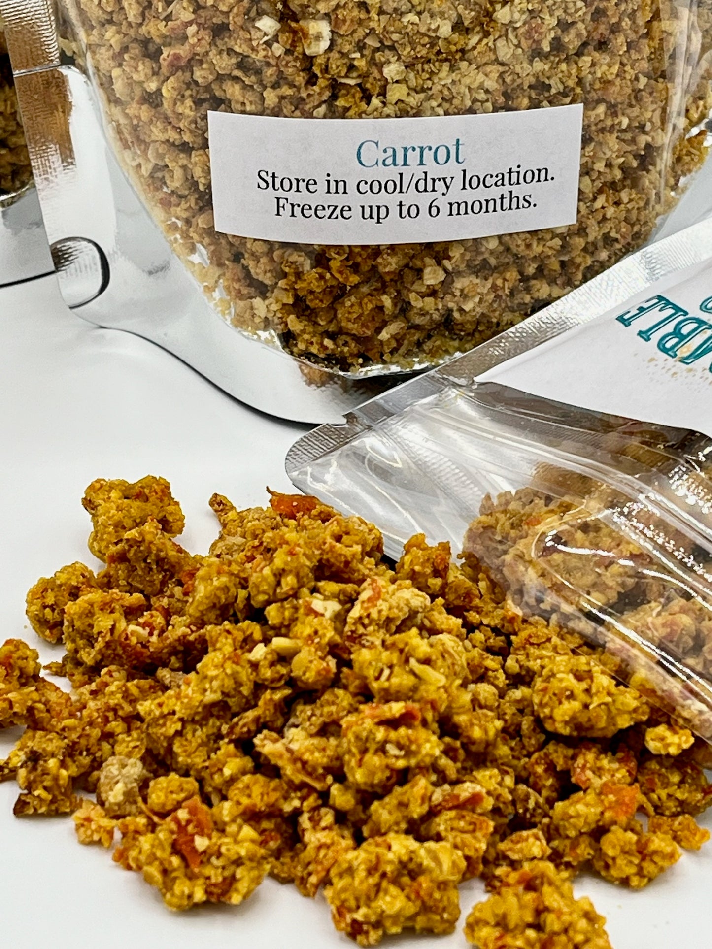 Carrot Pup Crumbles Gourmet Food Topping