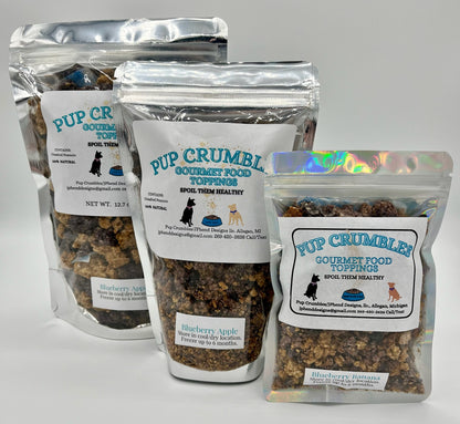 Blueberry & Apple Pup Crumbles Gourmet Food Topping