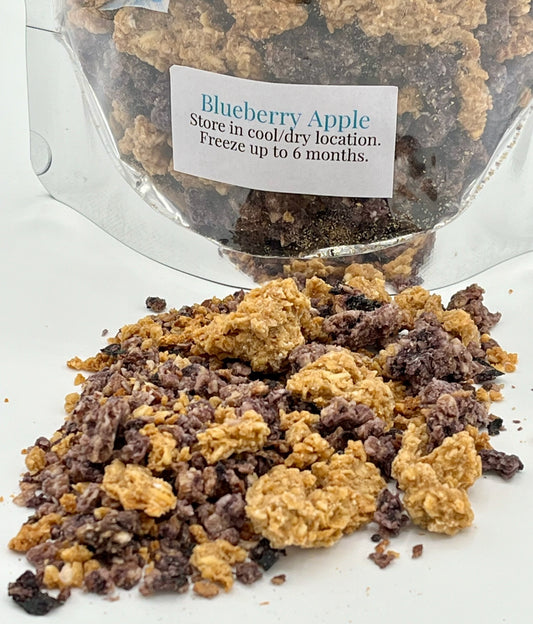 Blueberry & Apple Pup Crumbles Gourmet Food Topping